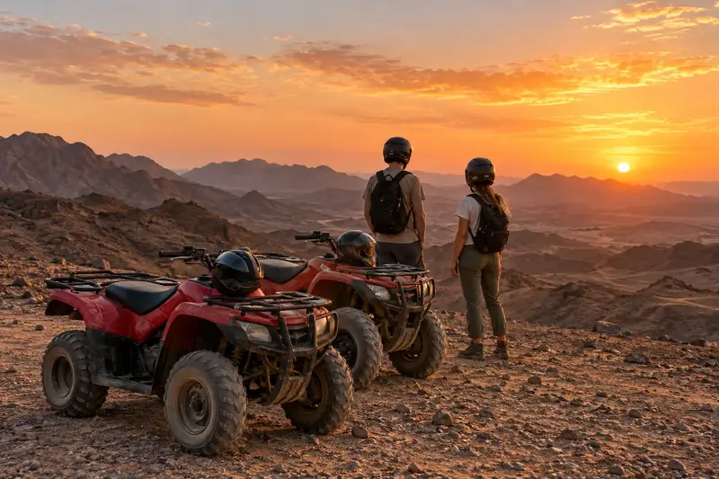 Hurghada: Excursión en Quad, Paseo en Camello y Aldea Beduina - View (14 of 24)