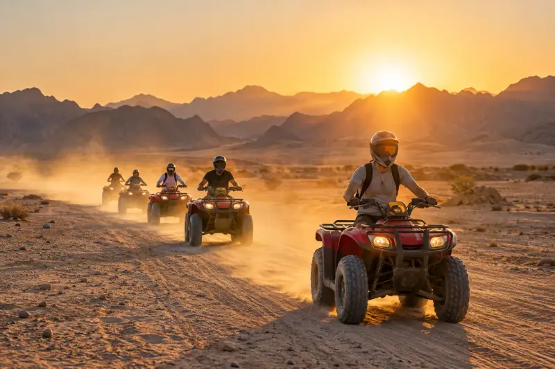 Hurghada: Excursión en Quad, Paseo en Camello y Aldea Beduina - View (18 of 24)