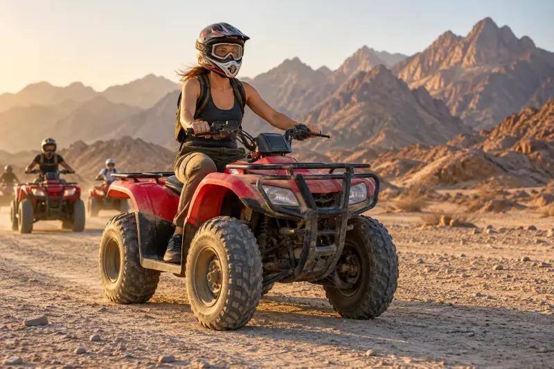 Sharm El Sheikh: ATV, tevegelés BBQ vacsorával és műsorral - Experience (5 of 40)