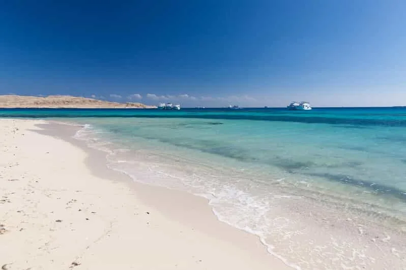 From Marsa Alam: Orange Island Boat Trip in Hurghada - Image 2