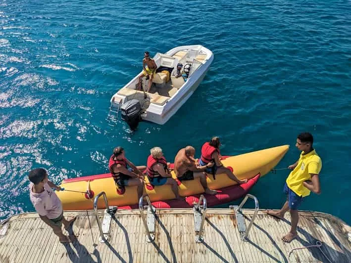 From Marsa Alam: Orange Island Boat Trip in Hurghada - Image 13