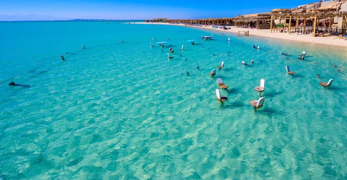 From Marsa Alam: Orange Island Boat Trip in Hurghada - Image 14
