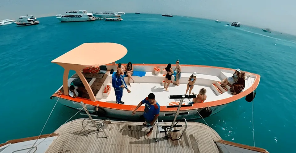 Sahl Hasheesh: Orange Bay Yacht Cruise with Private Transfer - Image 1