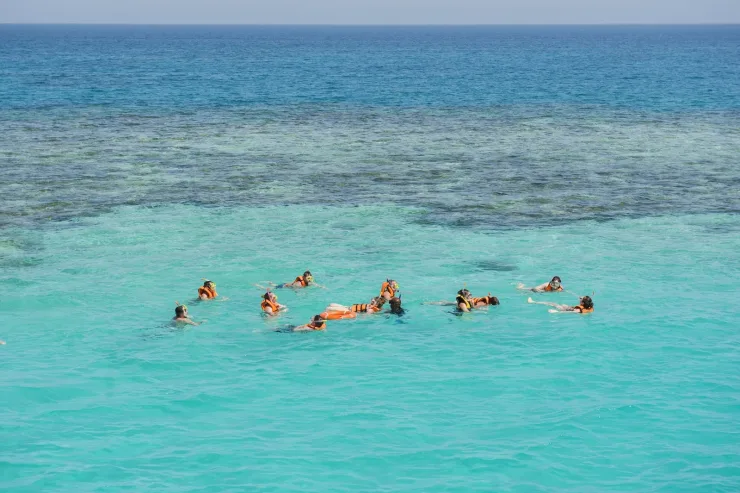 Sahl Hasheesh: Rejs jachtem do Orange Bay z prywatnym transferem – zdjęcie 13