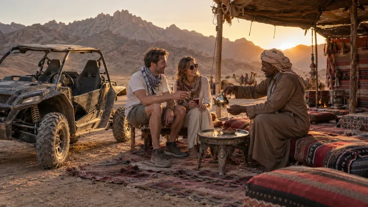 Sharm El Sheikh: Wyprawa na pustynię z beduińskim namiotem i buggy – zdjęcie 5