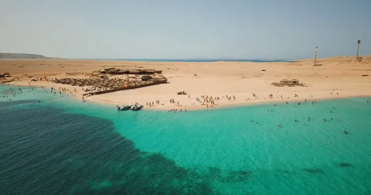 Giftun Island beach day, Hurghada