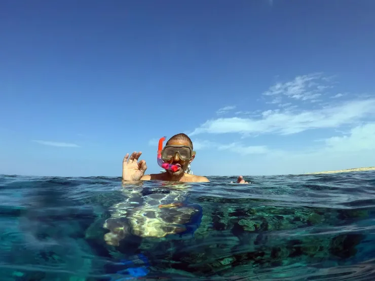 Sahl Hasheesh: Orange Island Speedboat, Snorkeling & Parasailing - Photo 18