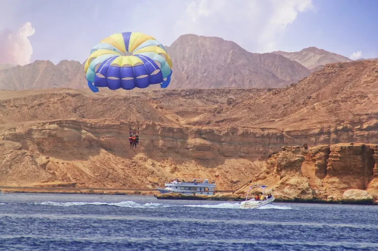 Sahl Hasheesh: Orange Island Speedboat, Snorkeling & Parasailing - Photo 63
