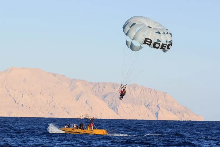 Sahl Hasheesh: Orange Island Speedboat, Snorkeling & Parasailing - Photo 62
