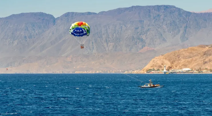 Sahl Hasheesh: Orange Island Speedboat, Snorkeling & Parasailing - Photo 4