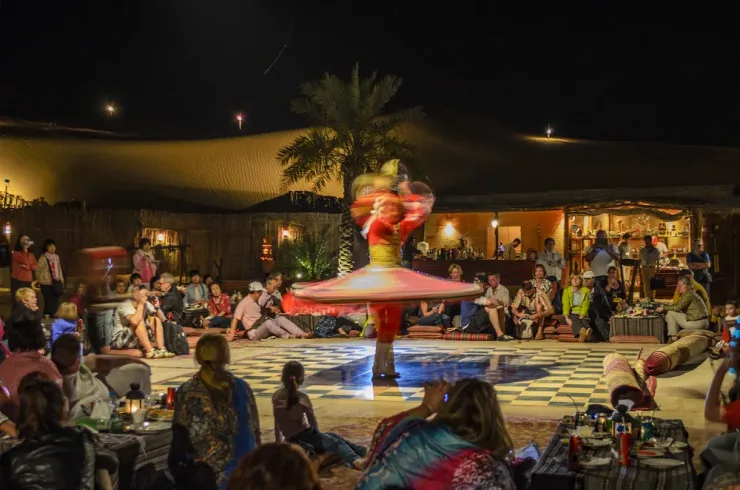 From Port Ghalib: Bedouin tent with dinner and show - Photo 8
