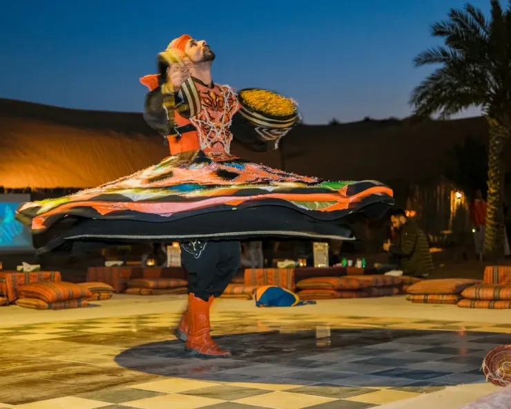 From Port Ghalib: Bedouin tent with dinner and show - Photo 2
