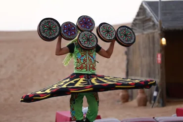 From Port Ghalib: Bedouin tent with dinner and show - Photo 4