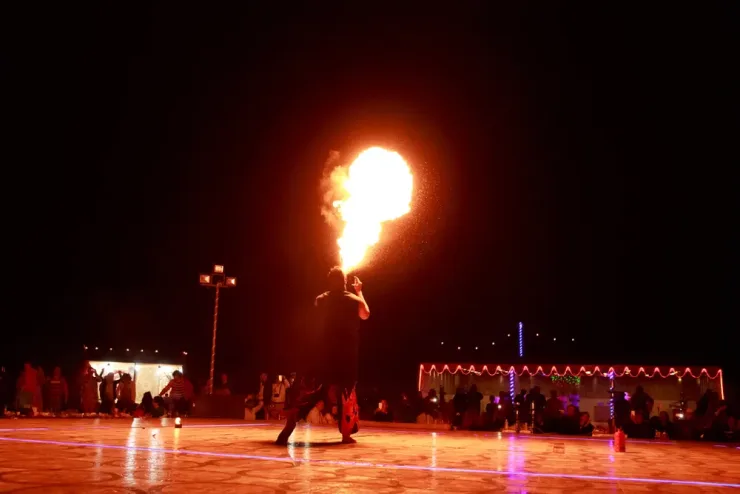From Port Ghalib: Bedouin tent with dinner and show - Photo 5