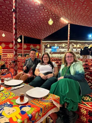 From Port Ghalib: Bedouin tent with dinner and show - Photo 3