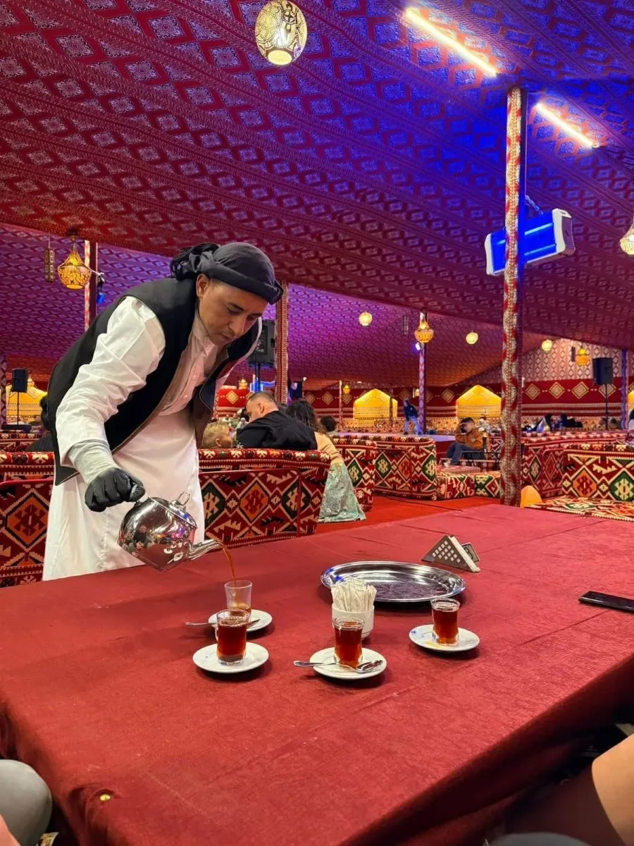 From Port Ghalib: Bedouin tent with dinner and show - Photo 7