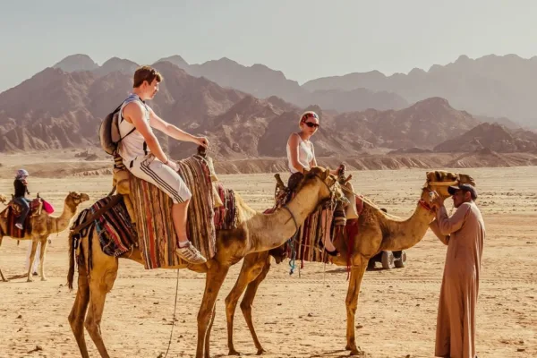 Desert safari with quad bikes and Bedouin camp