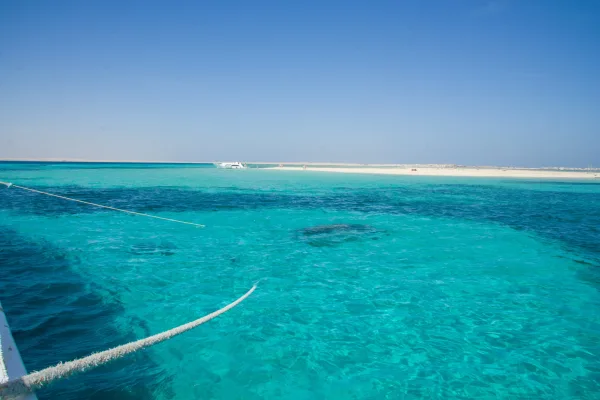 Giftun Island National Park near Orange Bay Hurghada - pristine beaches and amazing snorkeling in Egypt's Red Sea