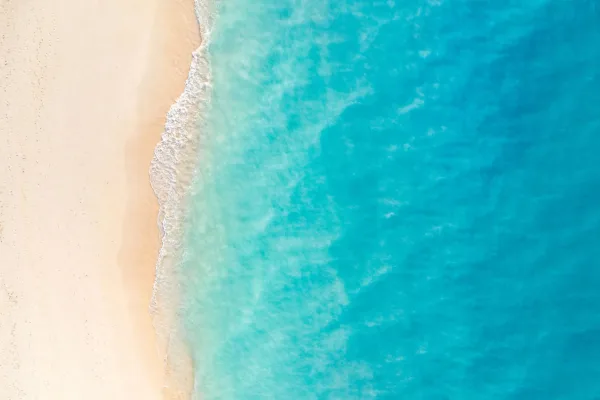 White Island sandbank with crystal clear waters