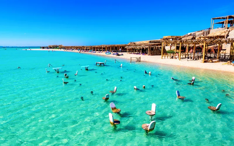 Orange Bay Hurghada premium facilities - unique beach amenities and attractions