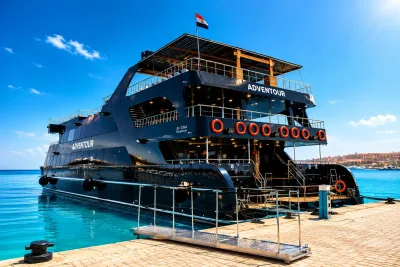 ADVENTOUR Magawish Island Cruise with Semi-Submarine, Snorkeling &amp; Lunch