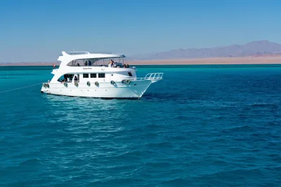 Nemo Island Hurghada snorkeling and yacht trip 12