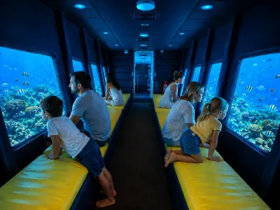ADVENTOUR plavba na ostrov Magawish zo Soma Bay — poloponorka, šnorchlovanie a obed — 6 hodín