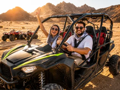 Sharm El Sheikh: Buggy, ATV, & Camel Ride with Dinner & Show — 5 hours