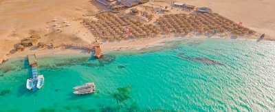 From Marsa Alam: Hurghada Island Boat Trips – Orange Bay, Giftun, Hula Hula & More — 1 day