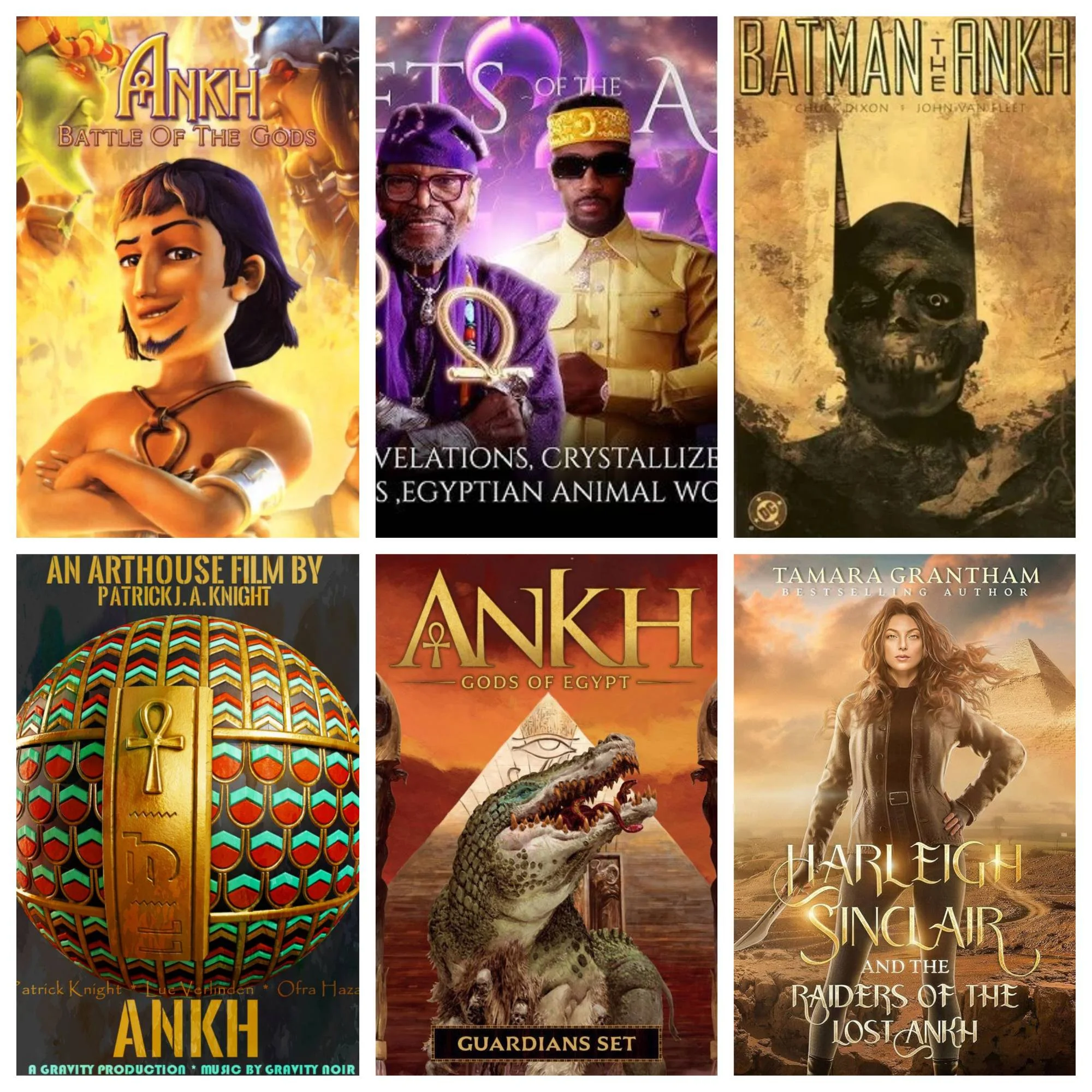 the Ankh is also a popular icon in films, video games, Gothic fashion, and spiritual practices