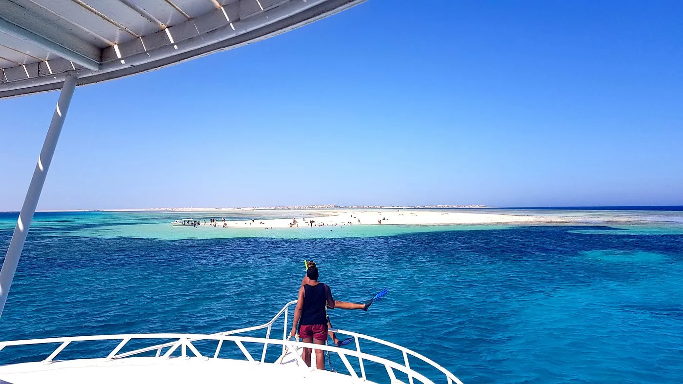Utopia Island View from the boat