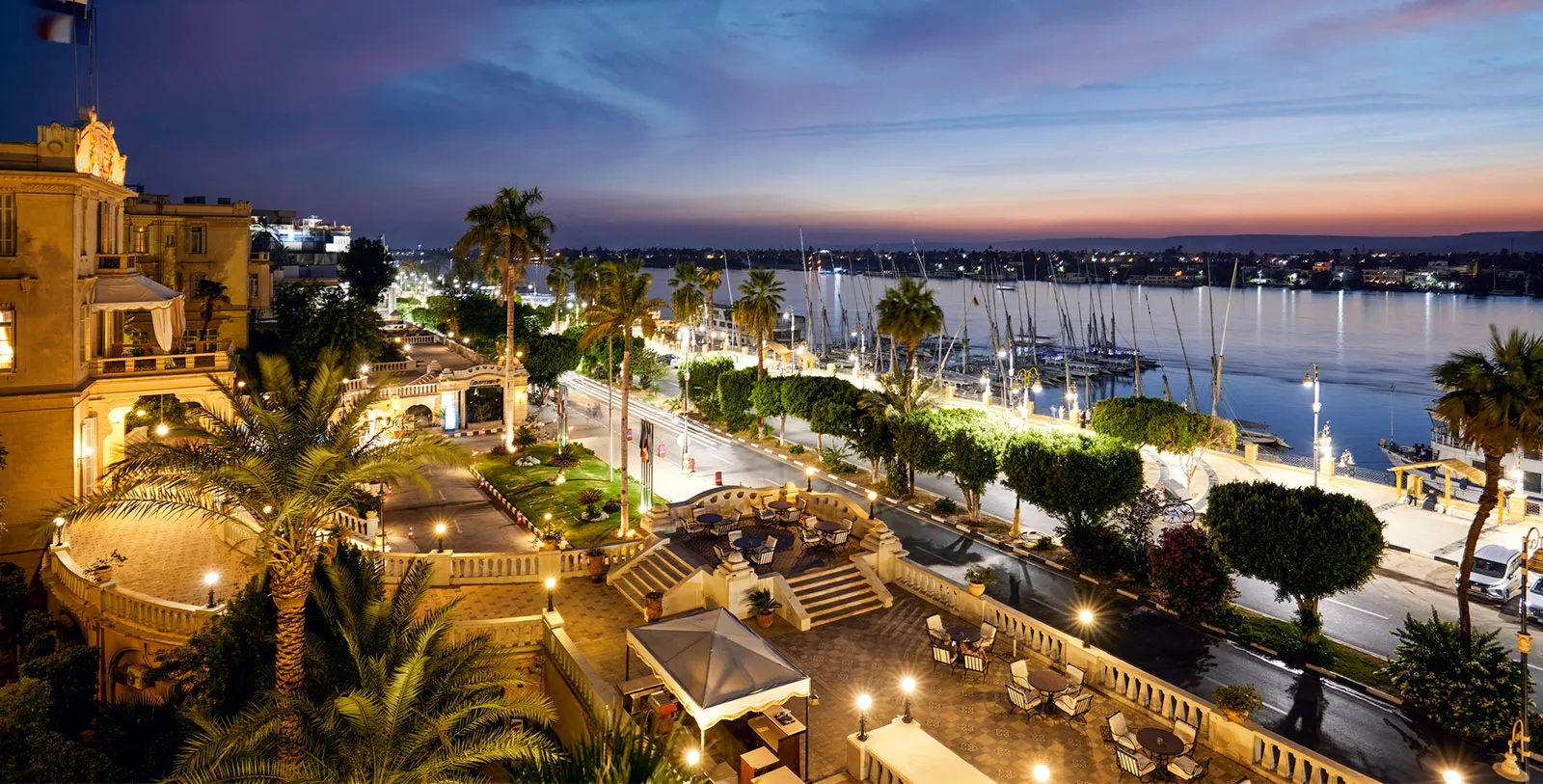 Sofitel Winter Palace Luxor cu vedere la Nil