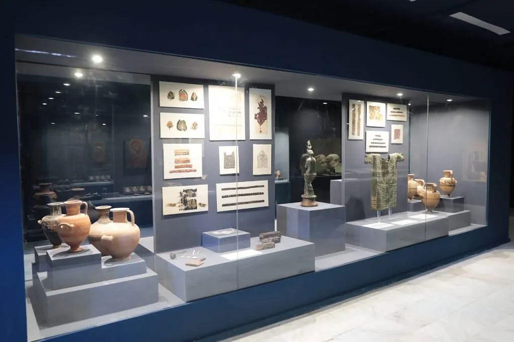 Greco-Roman period sculptures and Hellenistic artifacts 332 BC-641 AD at Hurghada Museum