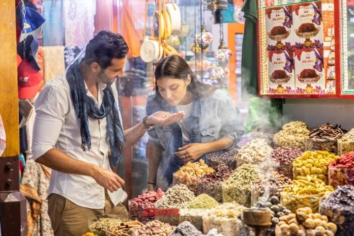 Traditional Egyptian spice and herb education experience in Old Market Sharm El Sheikh