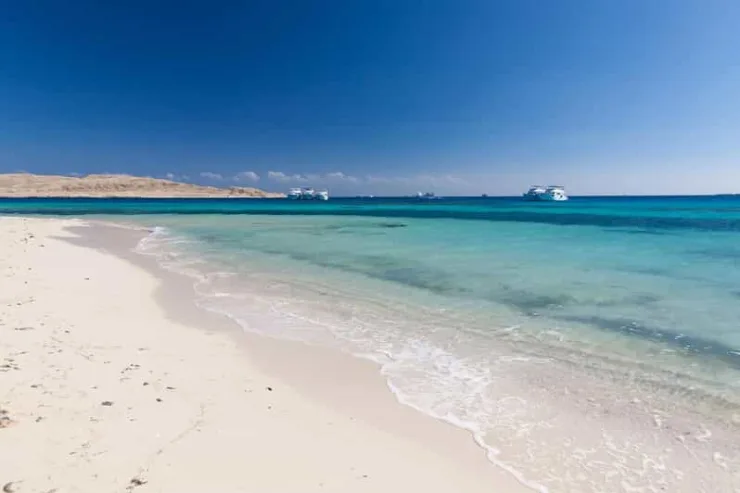 From Marsa Alam: Orange Island Boat Trip in Hurghada - Image 2