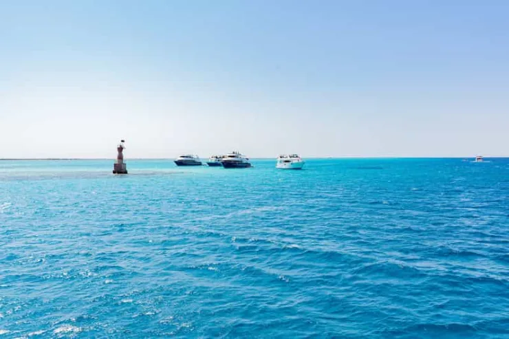 From Marsa Alam: Orange Island Boat Trip in Hurghada - Image 9