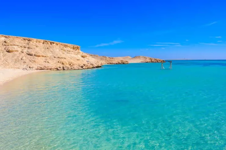 From Marsa Alam: Orange Island Boat Trip in Hurghada - Image 12