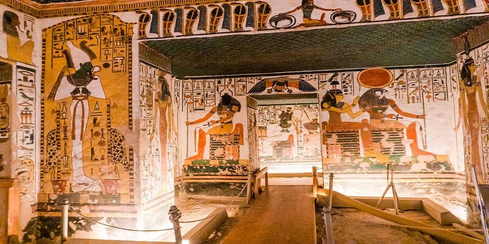 Luxor: West Bank Kings and Queens Private Tour mit Mittagessen