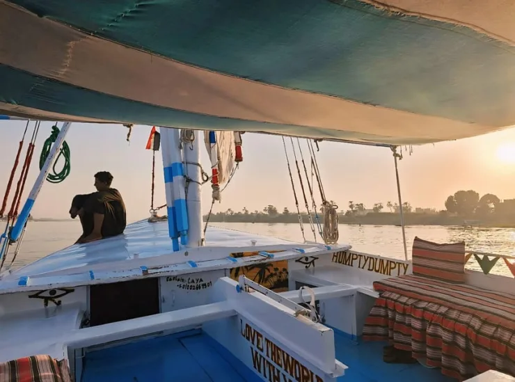 Luxor: Nile River Private Sunset Felucca Ride - Image 3