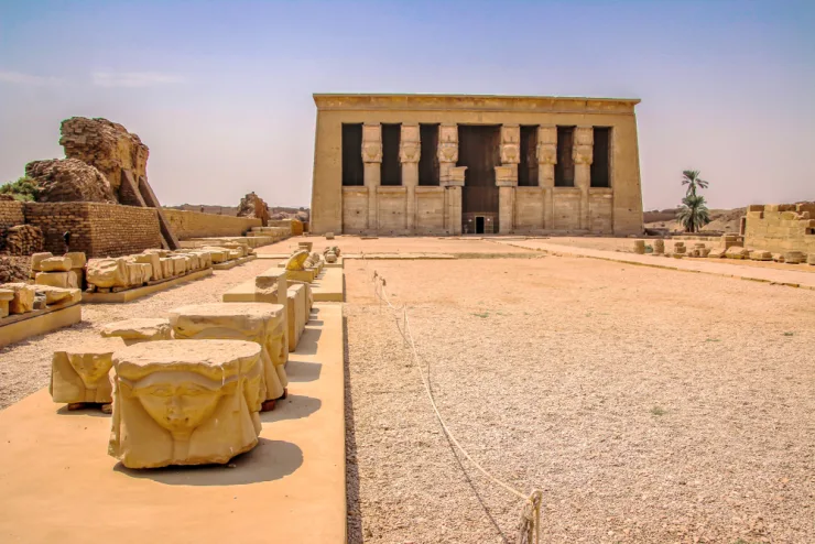 From Luxor: Dendera Temple Tour and Nile River Felucca Ride - Image 1
