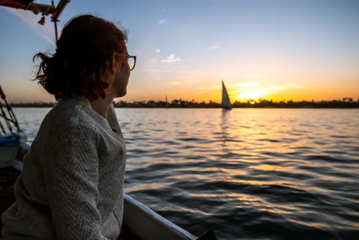Luxor: Nile River Private Sunset Felucca Ride - Image 5