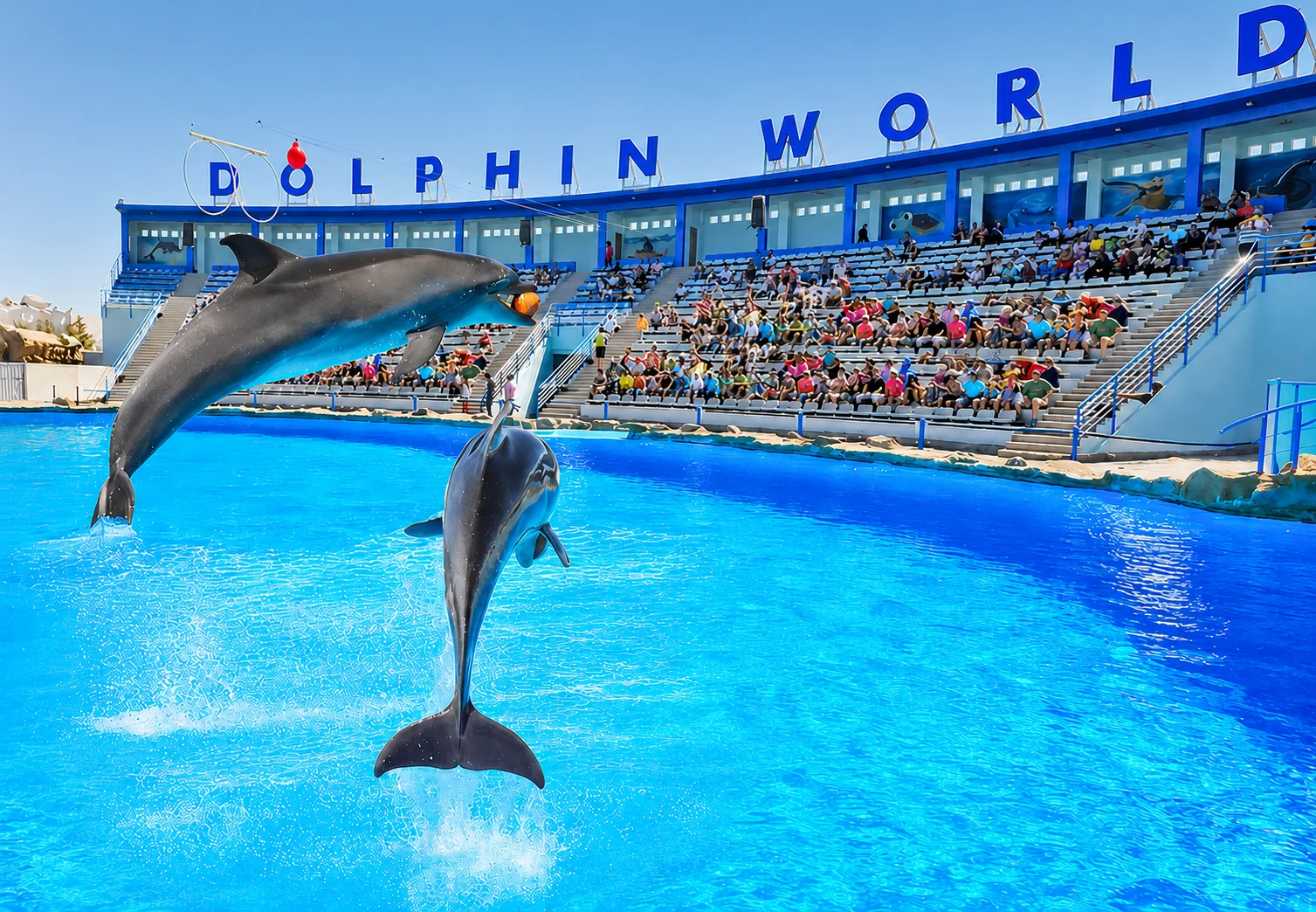 フルガダ：Dolphin World ショー + イルカと泳ぐオプション付き - Hurghada tour