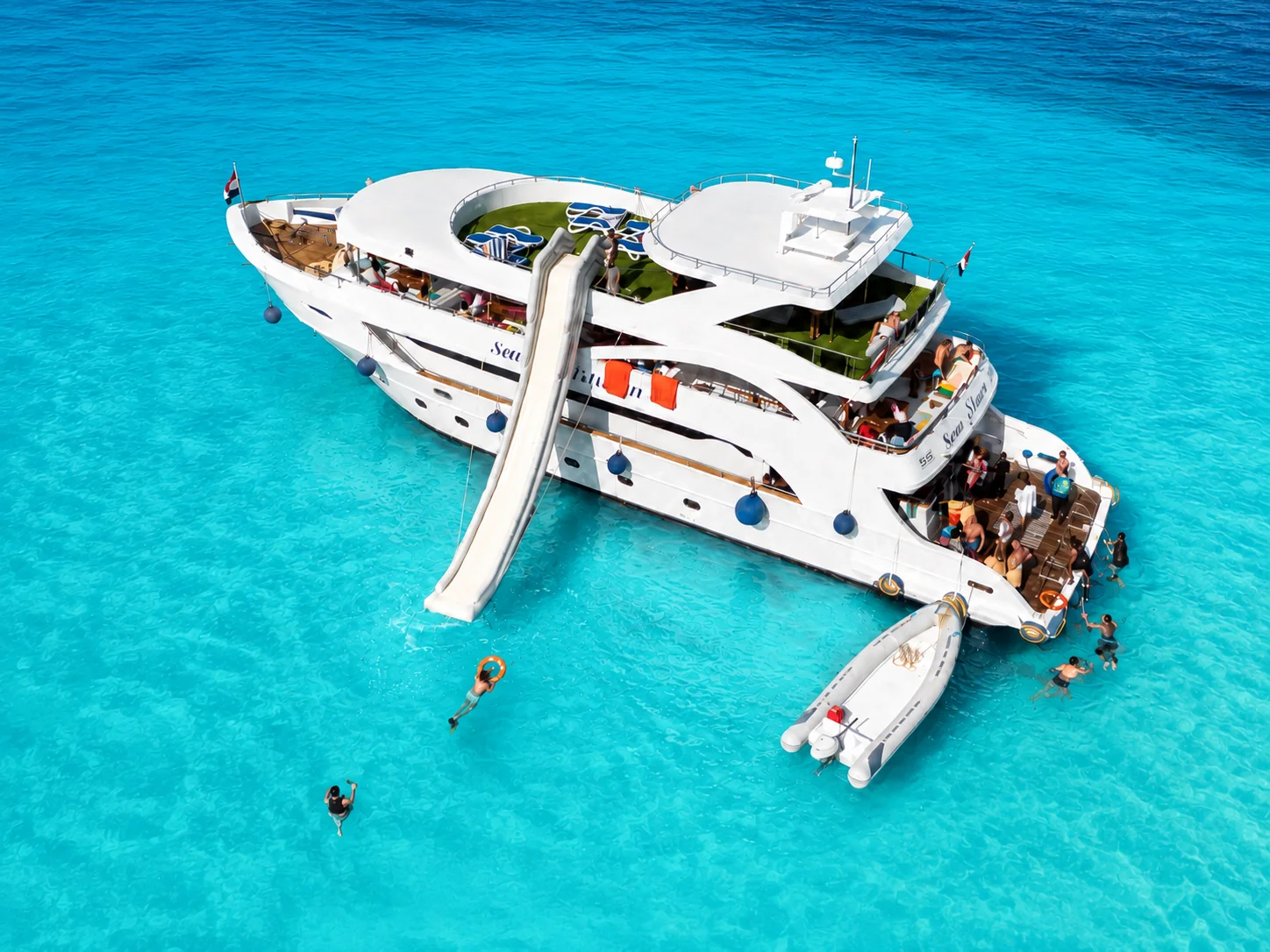 Sharm El Sheikh: Premium VIP Yacht Cruise — White Island & Ras Mohammed