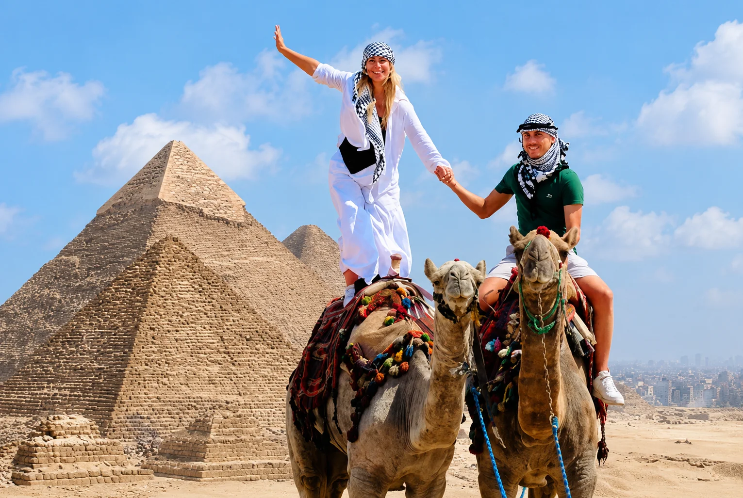 Sahl Hasheesh: Cairo and Giza Highlights Day Trip with Lunch