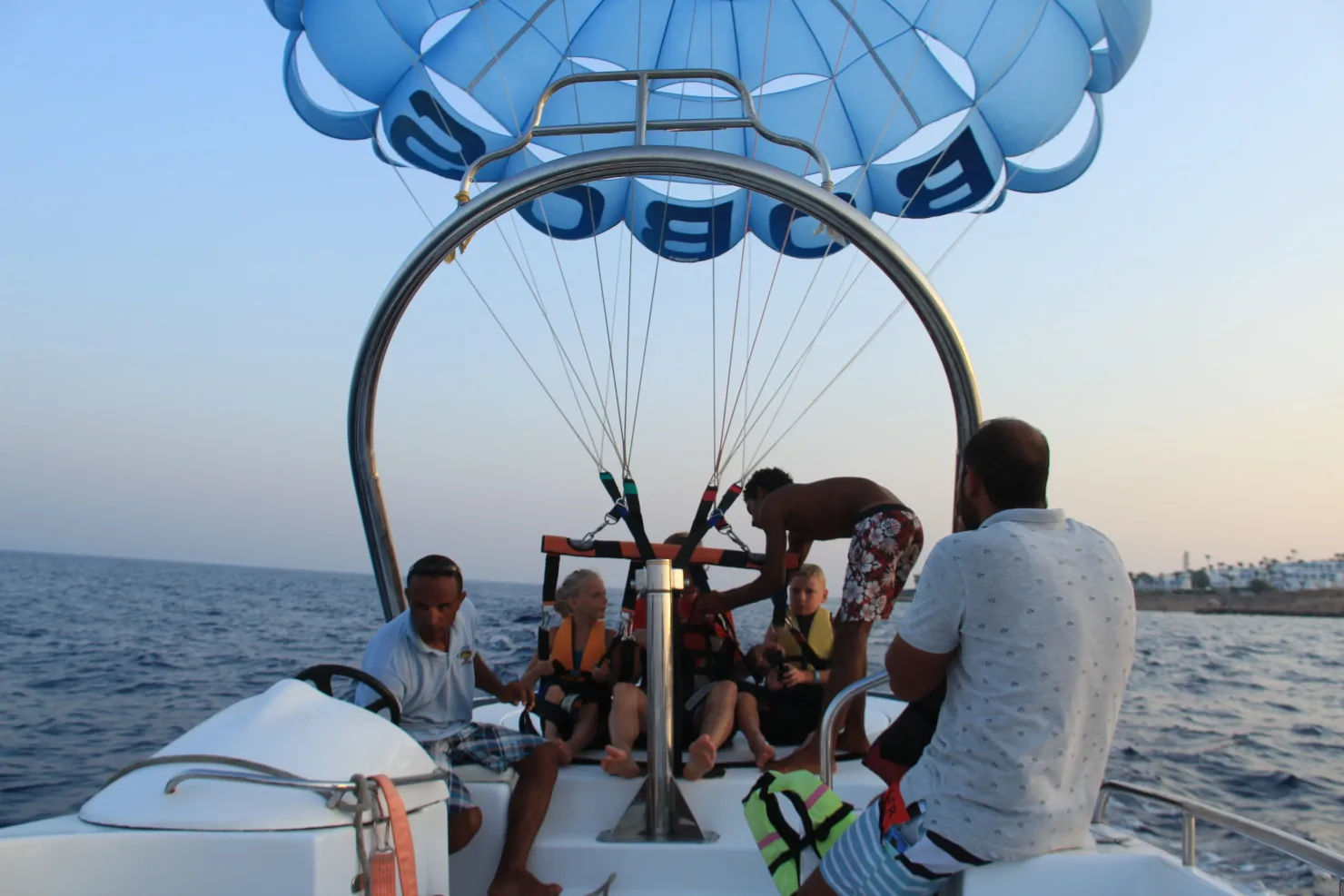 Hurghada: Glass Boat and Parasailing Trip with Snorkeling - Photo 12