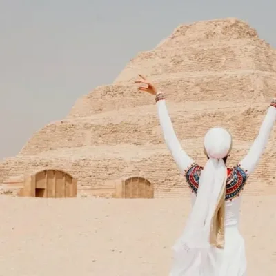 Sahl Hasheesh: Tour privato a Giza, Saqqara, Menfi e Khan el-Khalili