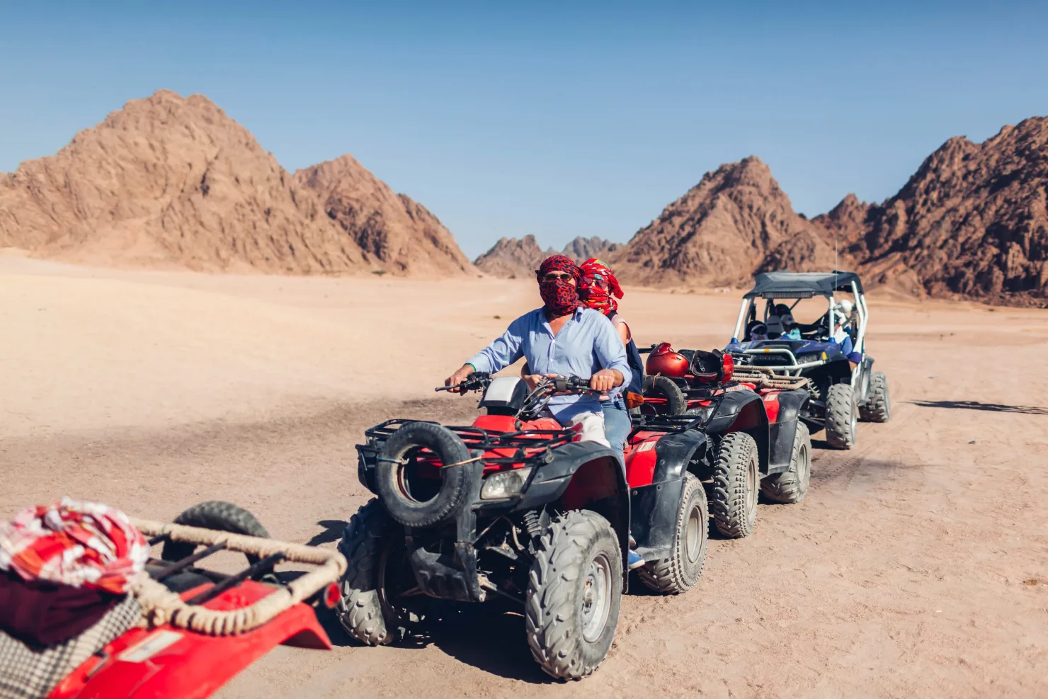 Hurghada: ATV Adventure and Magawish Island Speedboat Tours - Photo 14