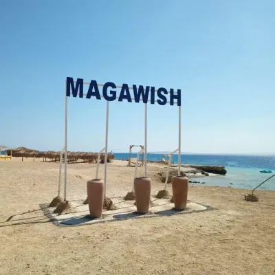 Sahl Hasheesh : excursion de 3 heures sur l’île de Magawish en speedboat
