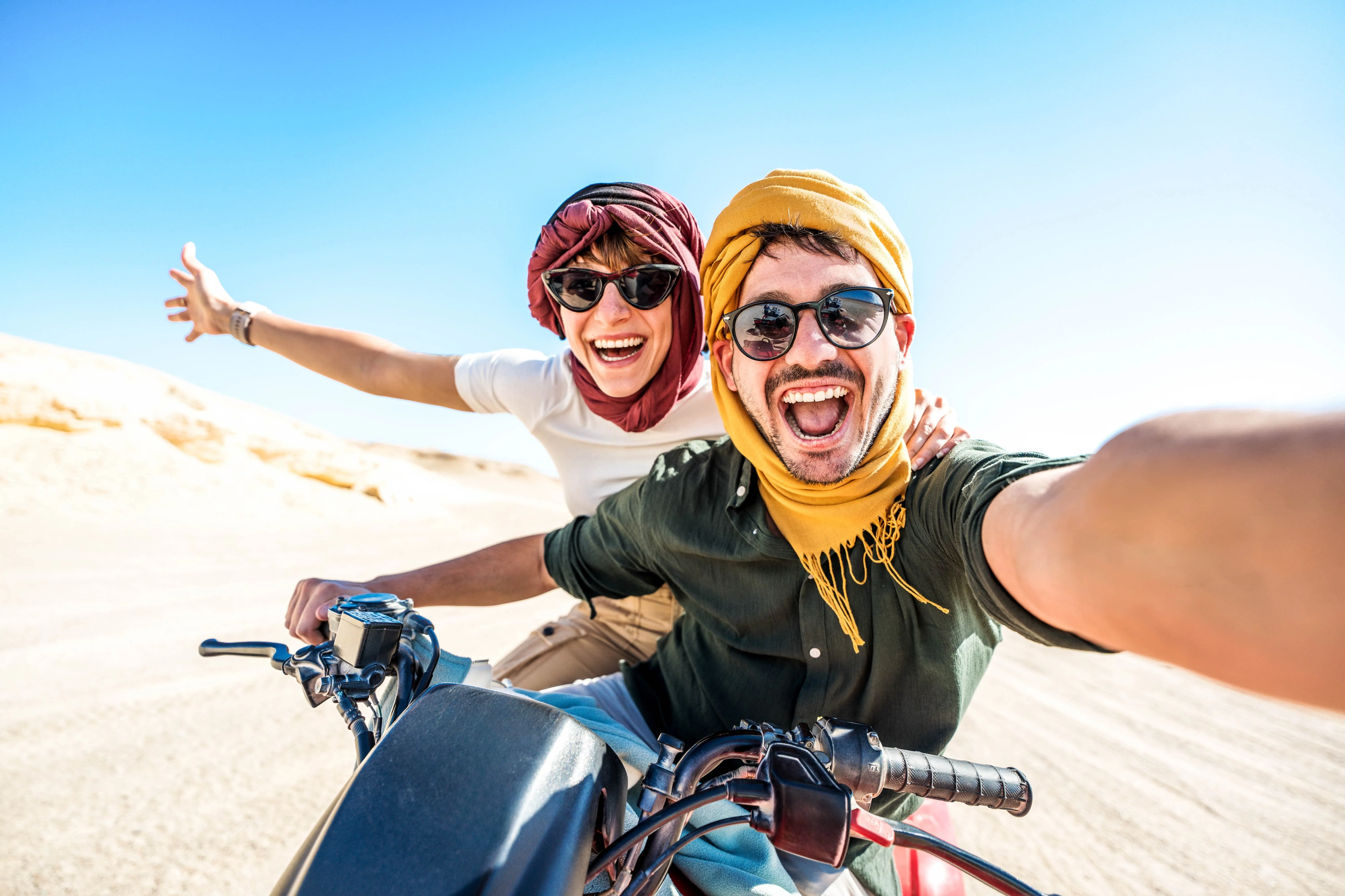From Safaga: ATV Quad Safari, Camel Ride & Bedouin Village Tour