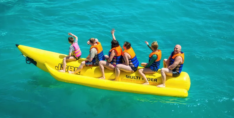 From Sharm: Parasailing, Glass Boat, Watersports, and Lunch - Photo 25